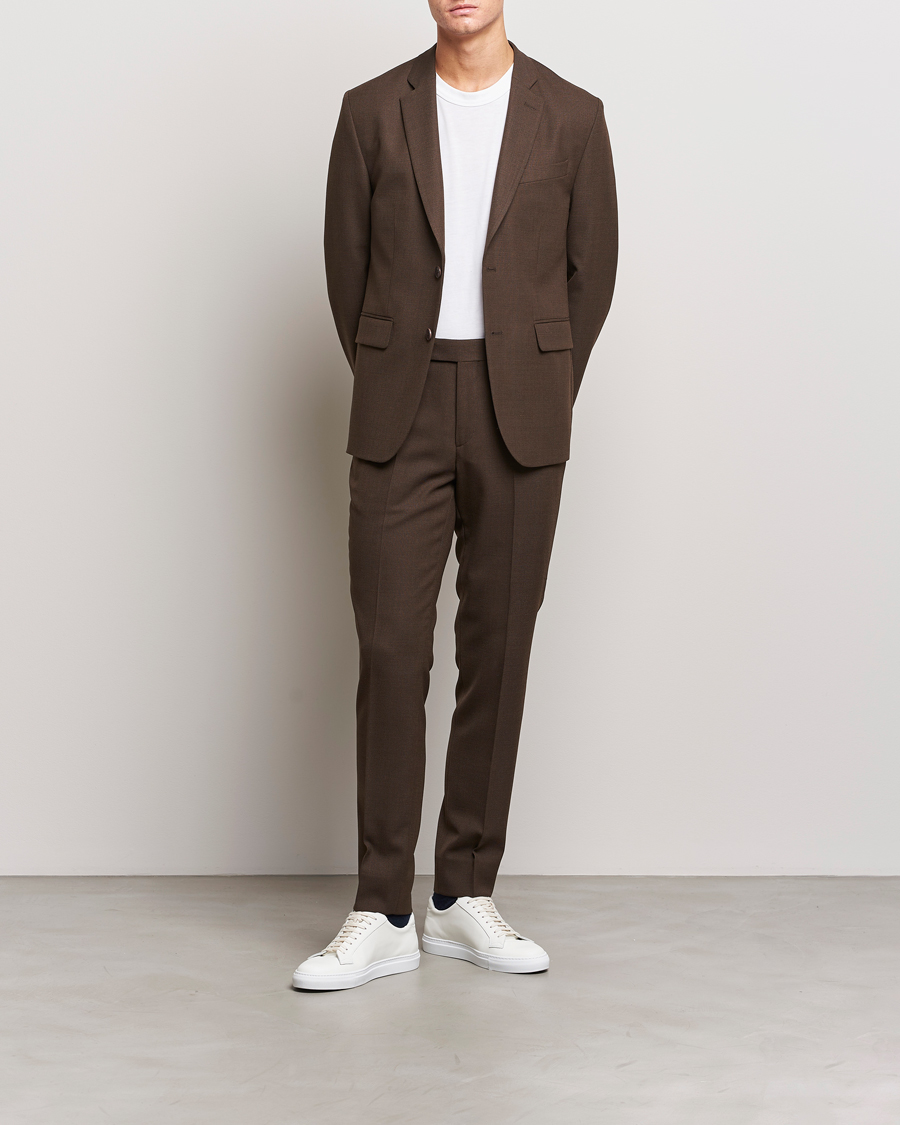 Herre | Bukser | J.Lindeberg | Grant Active Hopsack Pants Delicioso