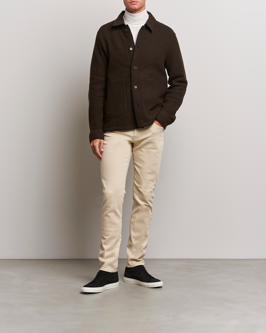 Herre | Jeans | J.Lindeberg | Jay Solid Stretch Jeans Oyster Grey