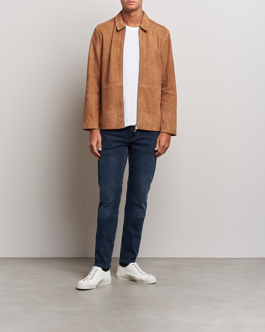 Herre | Jeans | J.Lindeberg | Jay Active Jeans Dark Blue