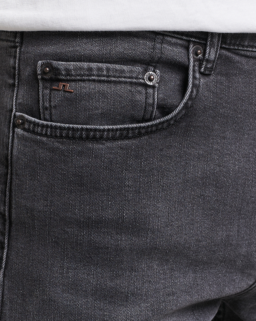Herre | Jeans | J.Lindeberg | Cedar Slate Stretched Washed Jeans Granite Grey