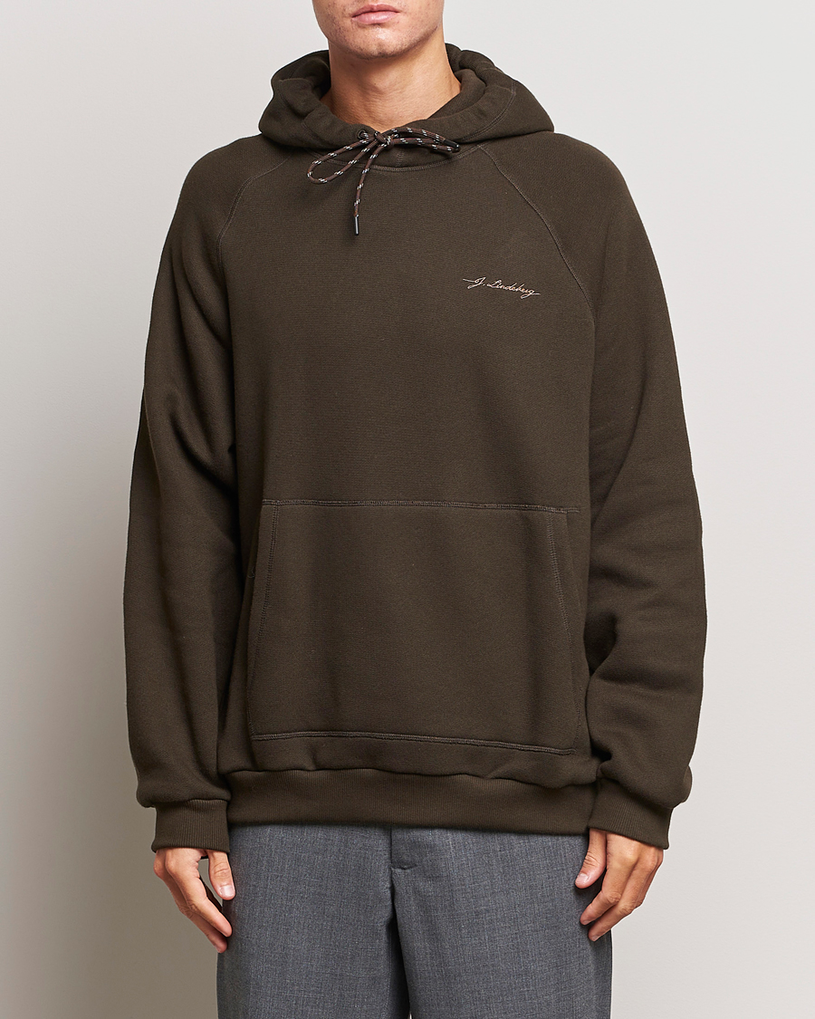 Herre | Trøjer | J.Lindeberg | Wildwood Cotton Hoodie Delicioso