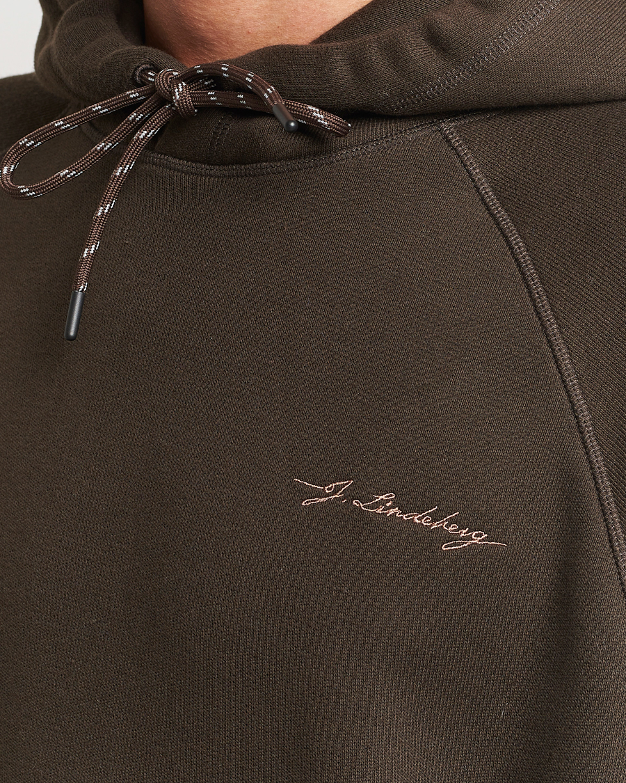 Herre | Trøjer | J.Lindeberg | Wildwood Cotton Hoodie Delicioso