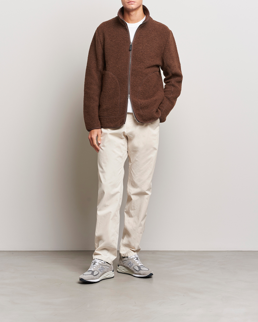 Herre | Trøjer | J.Lindeberg | Dustin Wool Fleece Jacket Delicioso