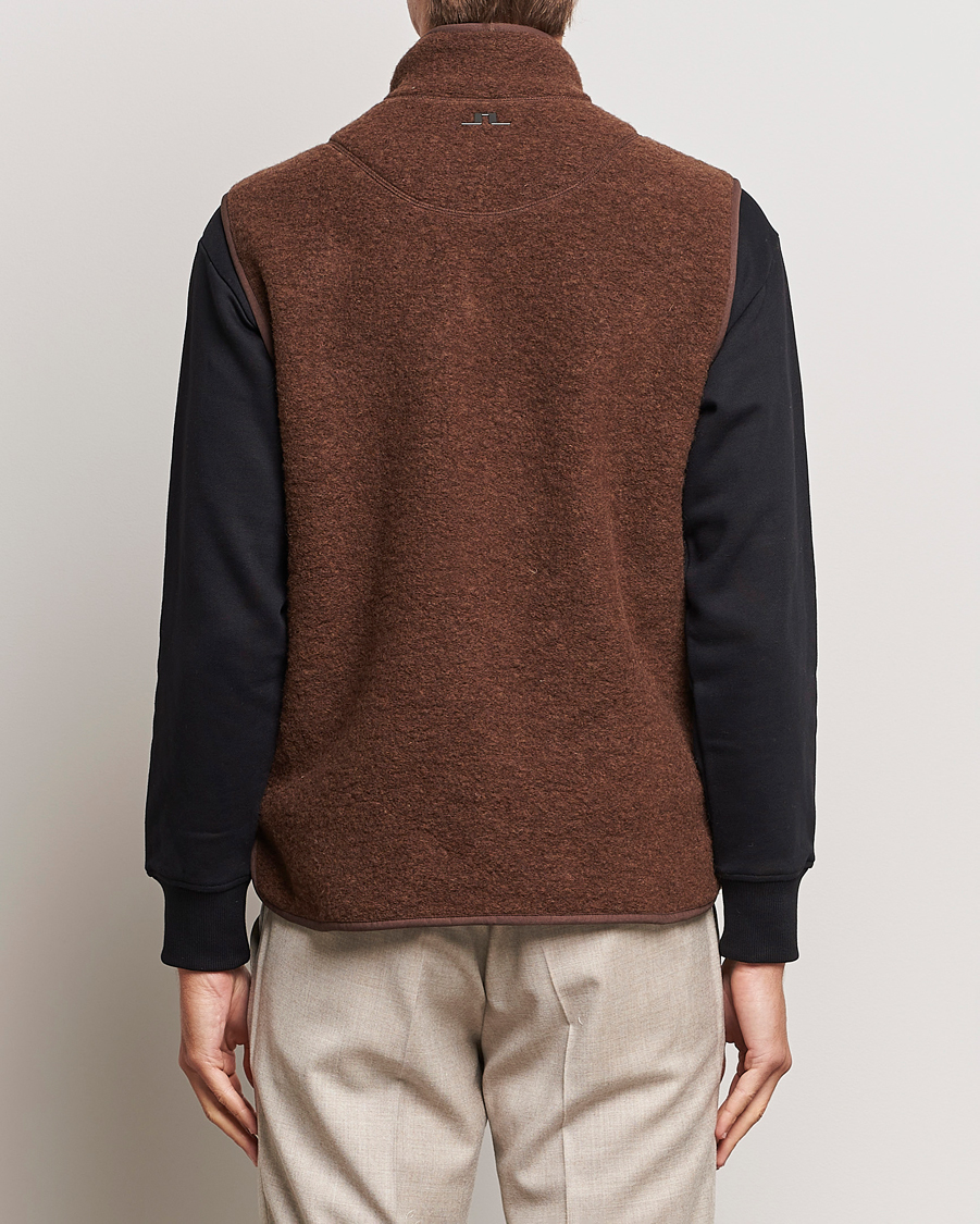 Herre | Trøjer | J.Lindeberg | Duncan Wool Fleece Vest Delicioso