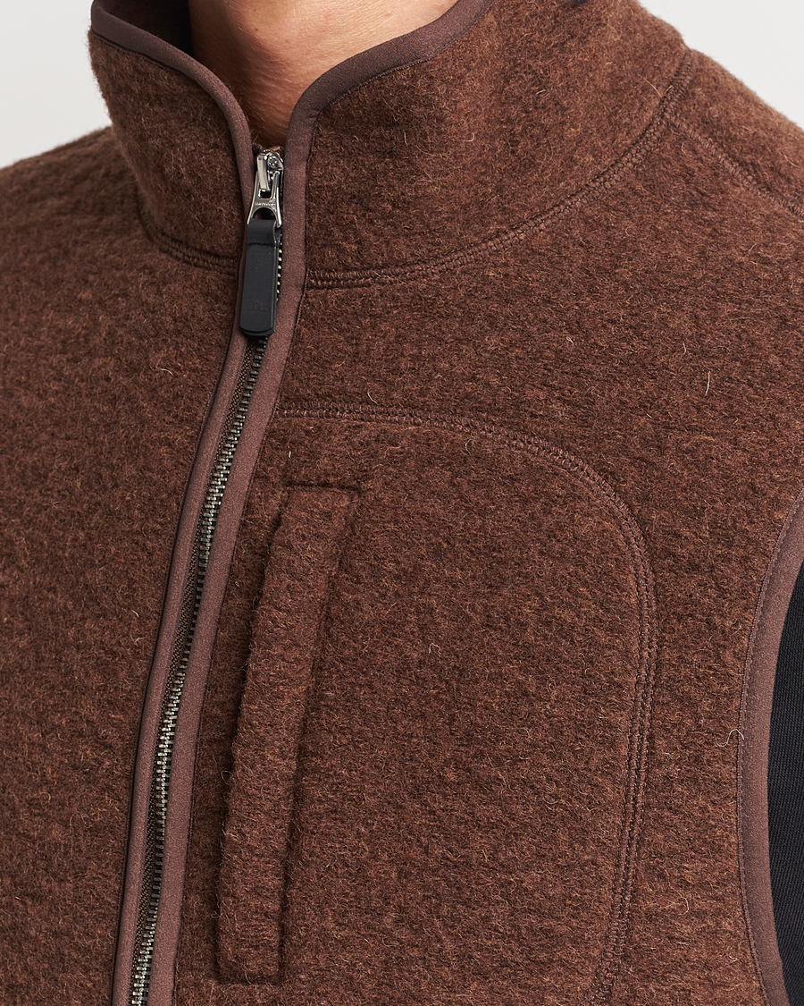 Herre | Trøjer | J.Lindeberg | Duncan Wool Fleece Vest Delicioso