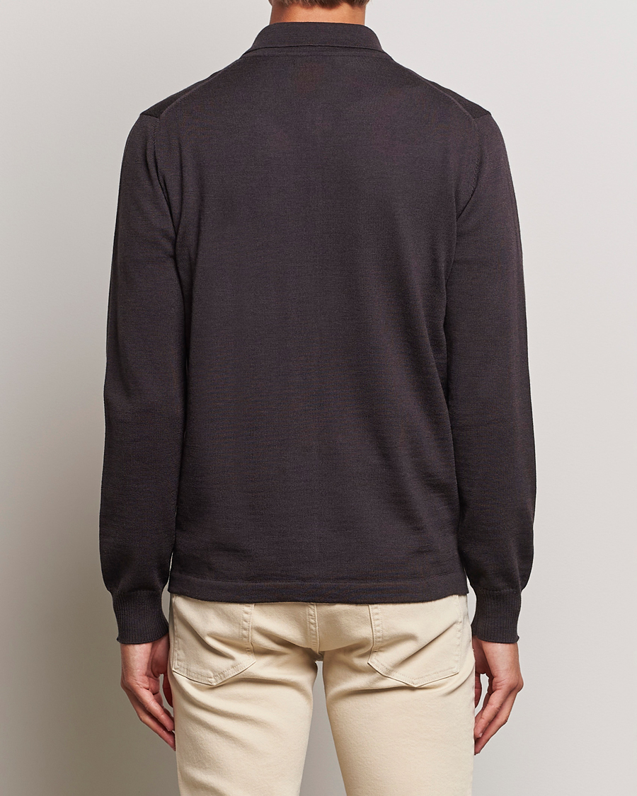 Herre | Trøjer | J.Lindeberg | Nyle True Merino Zip Cardigan Delicioso