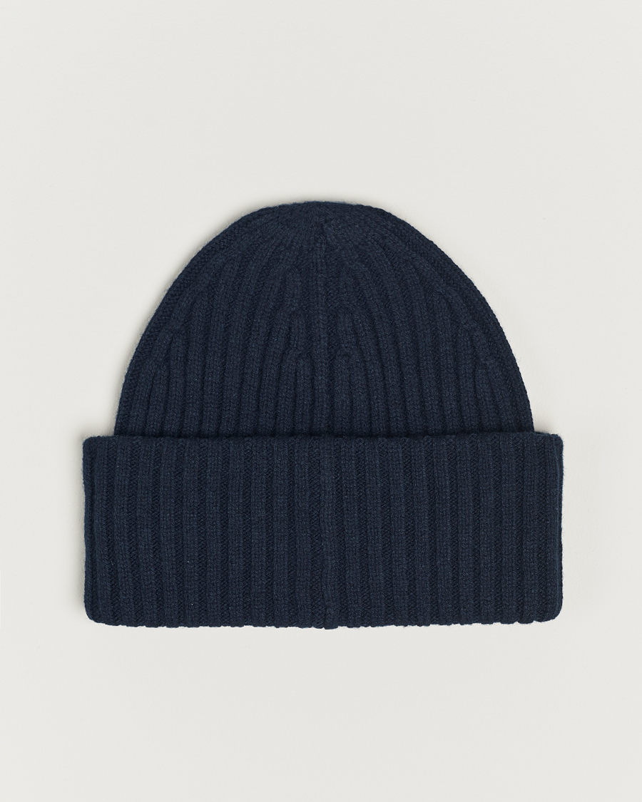 Herre | J.Lindeberg Jive Wool Beanie Navy | J.Lindeberg | Jive Wool Beanie Navy