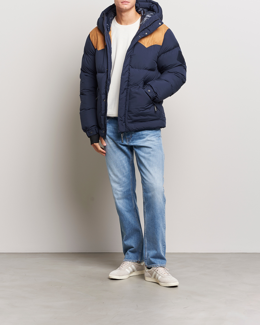 Herre | Jakker | J.Lindeberg | Dry Powder Down Jacket Navy