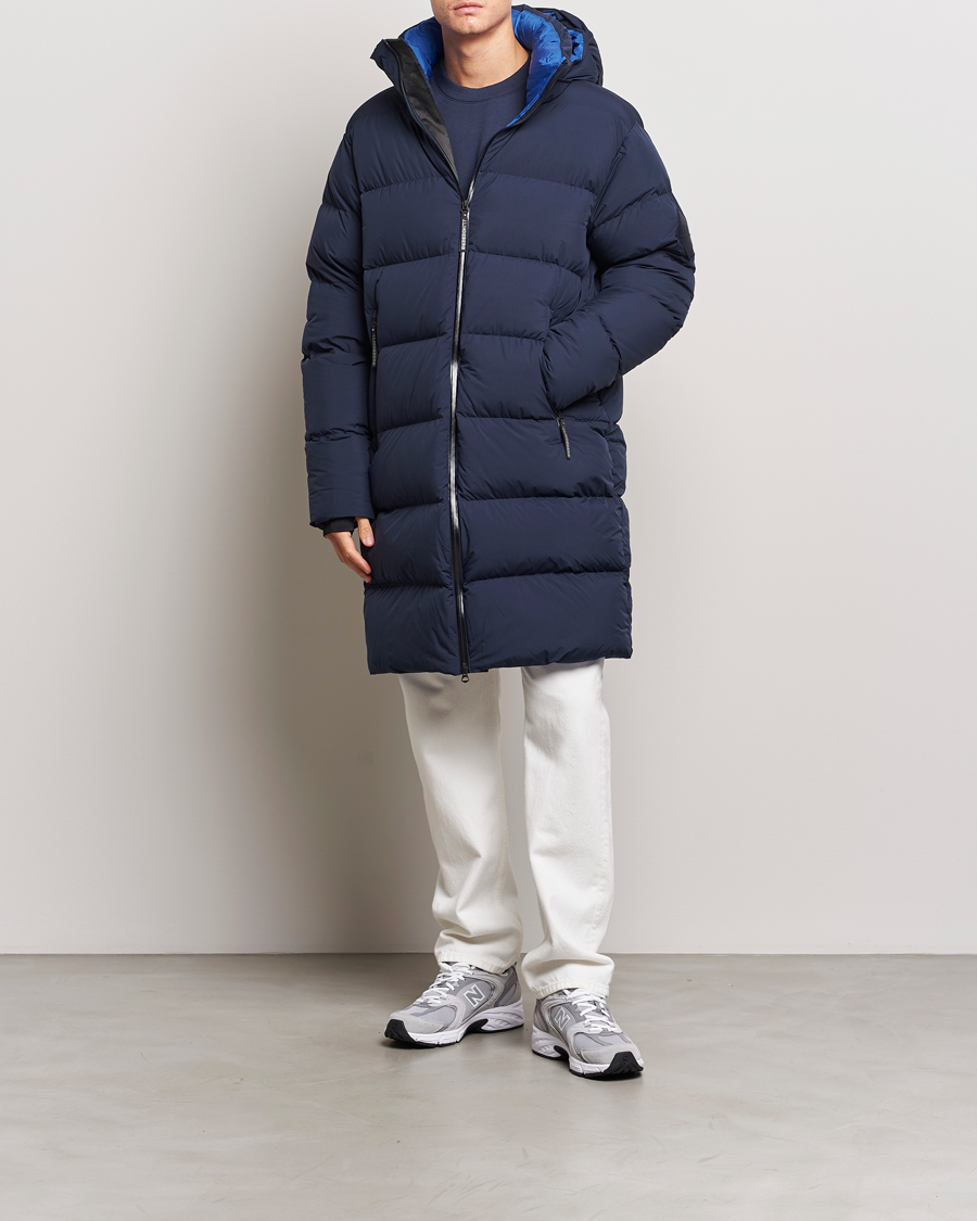 Herre | Jakker | J.Lindeberg | Snowmass Padded Parka Navy