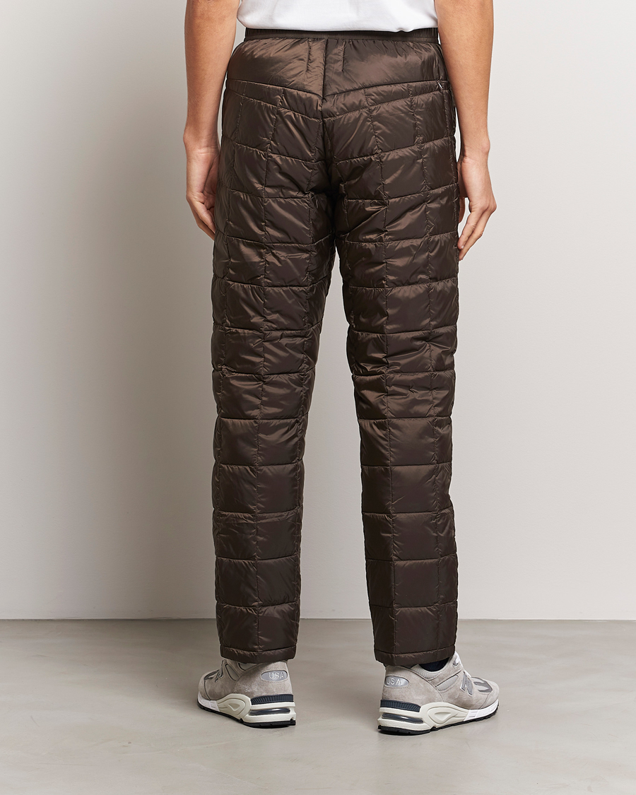 Herre | Bukser | TAION | Regular Straight Down Pants Dark Choco