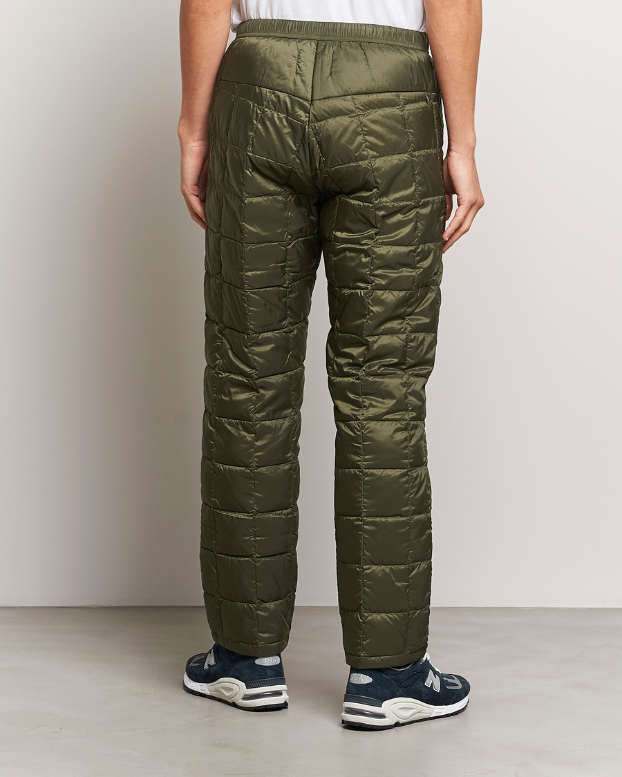 Herre | Bukser | TAION | Regular Straight Down Pants Dark Olive