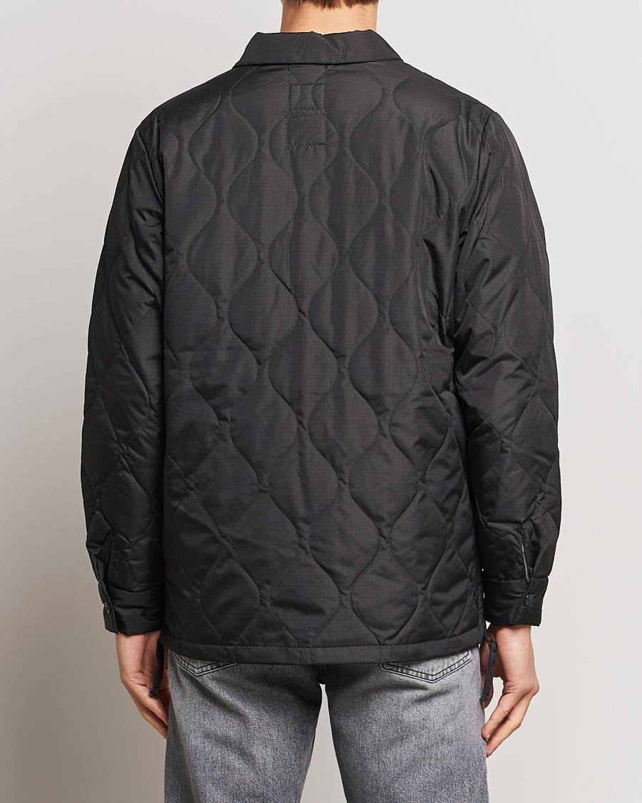 Herre | Jakker | TAION | Padded Military CPO Shirt Jacket Black