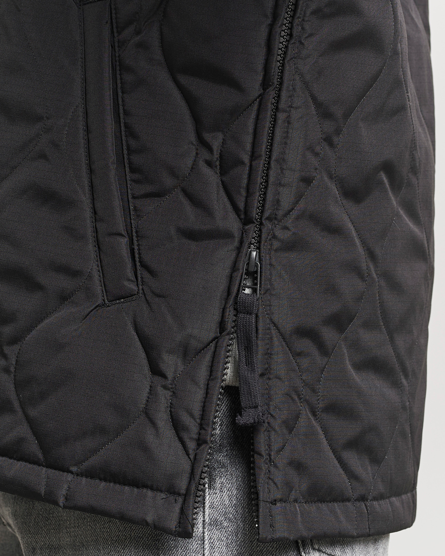 Herre | Jakker | TAION | Padded Military CPO Shirt Jacket Black