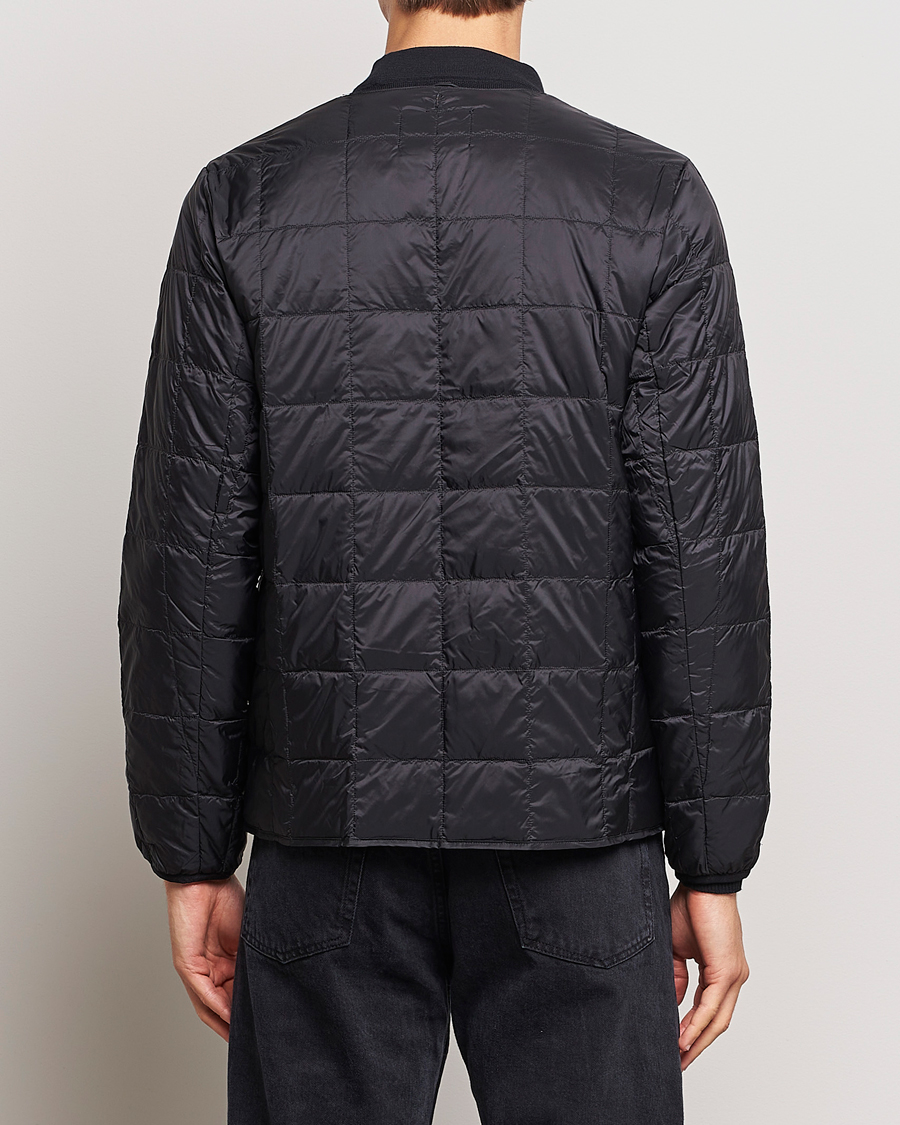 Herre | Jakker | TAION | Crew Neck W-Zip Down Jacket Black
