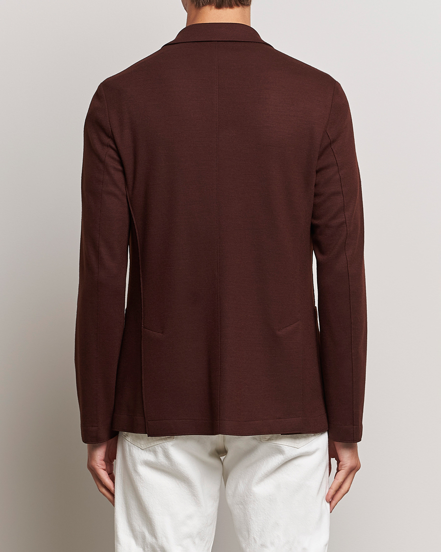 Herre | Blazere & jakker | Harris Wharf London | Two Button Vented Superfine Merino Blazer Brown