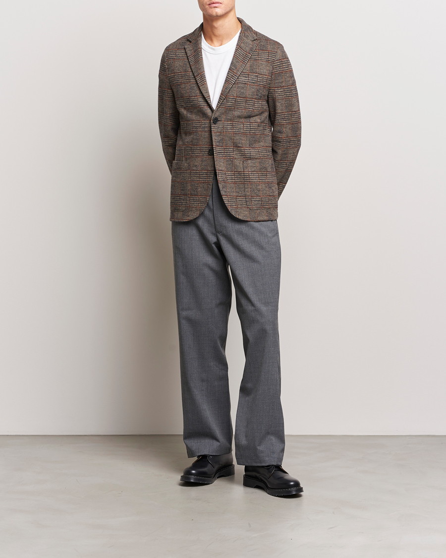Herre | Blazere & jakker | Harris Wharf London | Two Buttoned Loro Piana Wool Blazer Brown