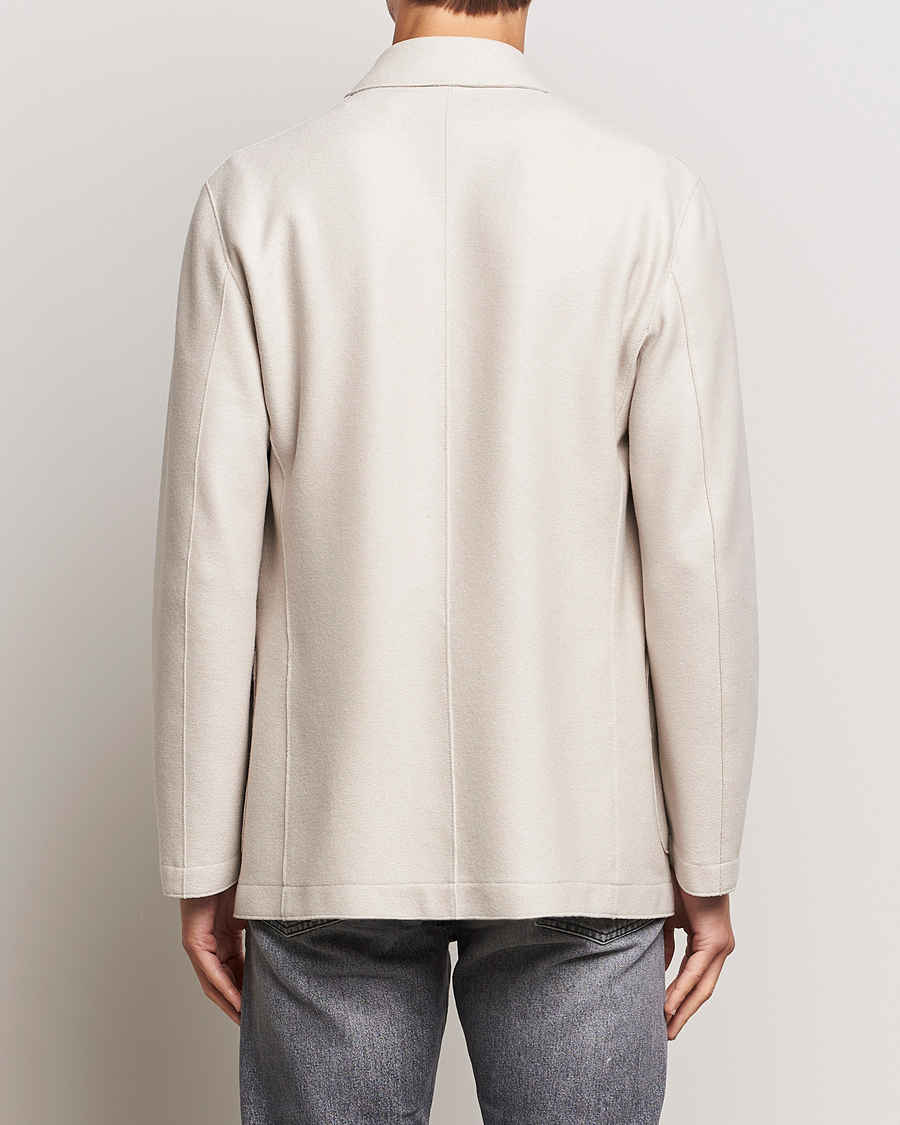Herre | Blazere & jakker | Harris Wharf London | Dropped Shoulder Wool Jacket Cream