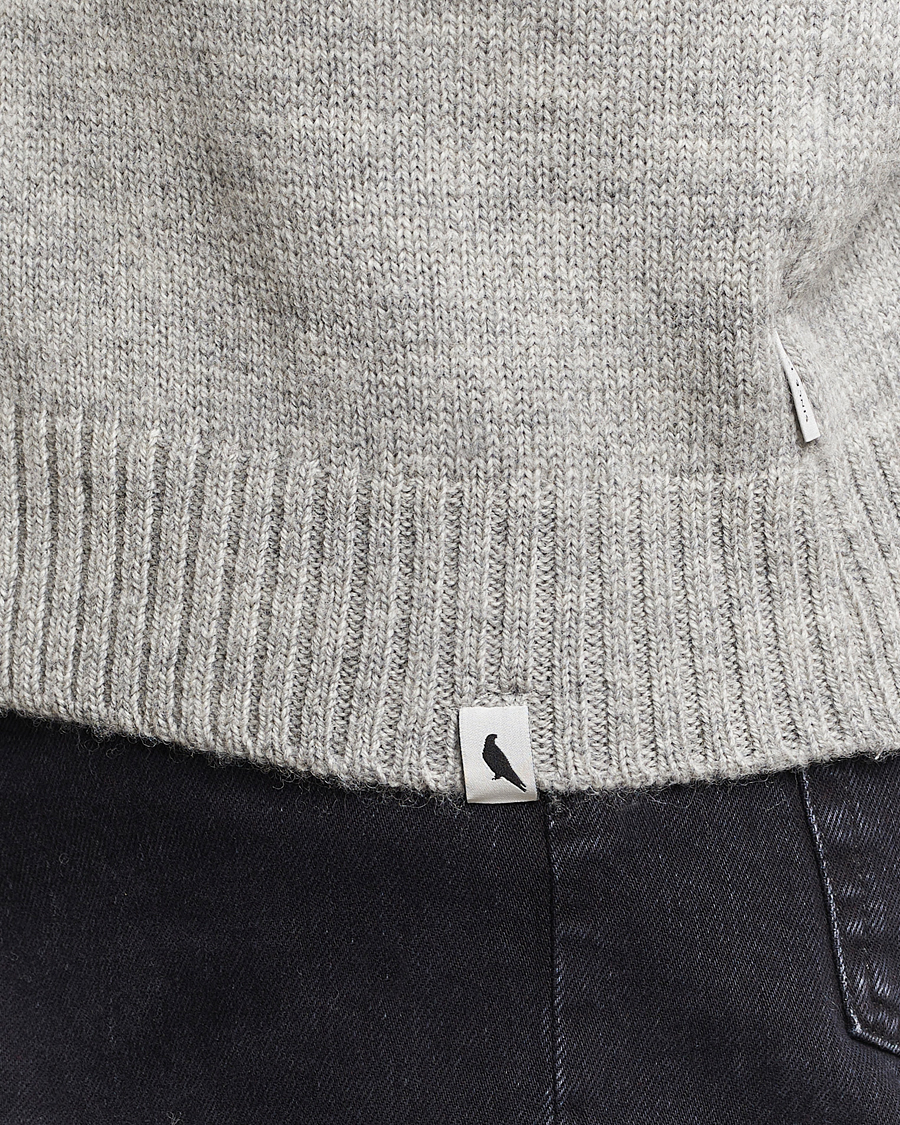 Herre | Trøjer | Peregrine | Maker's Stitch Merino Cardigan Light Grey