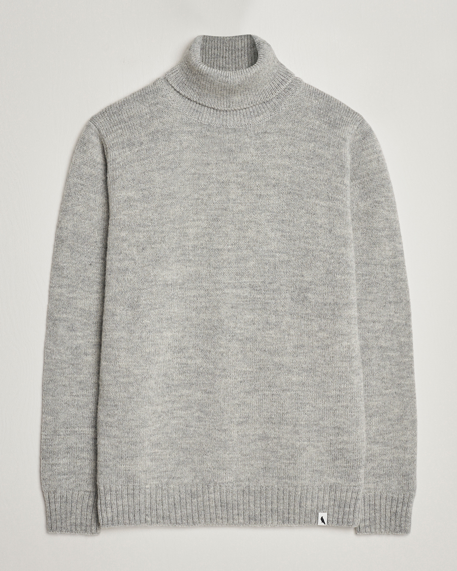 Herre | Trøjer | Peregrine | Maker's Stitch Merino Polo Light Grey