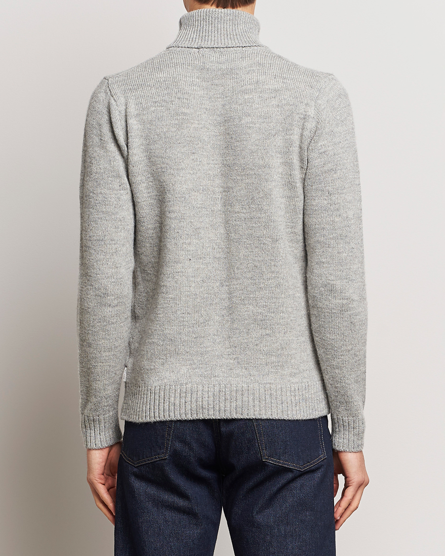 Herre | Trøjer | Peregrine | Maker's Stitch Merino Polo Light Grey