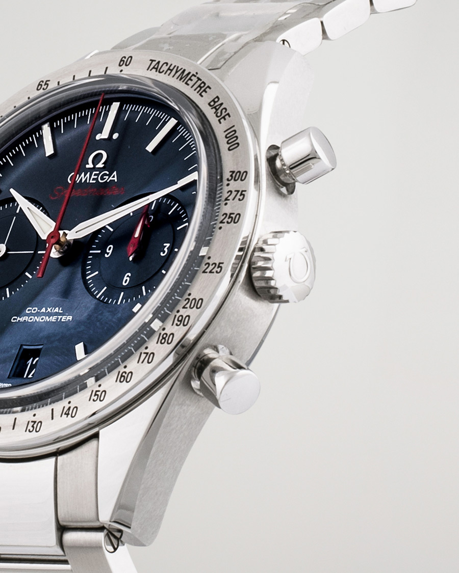 Herre | Pre-Owned & Vintage Watches | Omega Pre-Owned | Speedmaster '57 331.10.42.51.03.001 Steel Blue