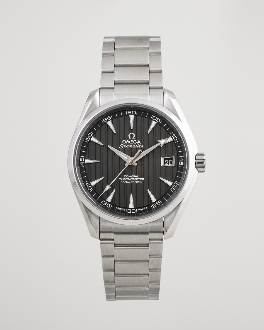 Herre | Omega Pre-Owned Seamaster Aqua Terra 231.13.42.21.06.001 Steel Grey | Omega Pre-Owned | Seamaster Aqua Terra 231.13.42.21.06.001 Steel Grey
