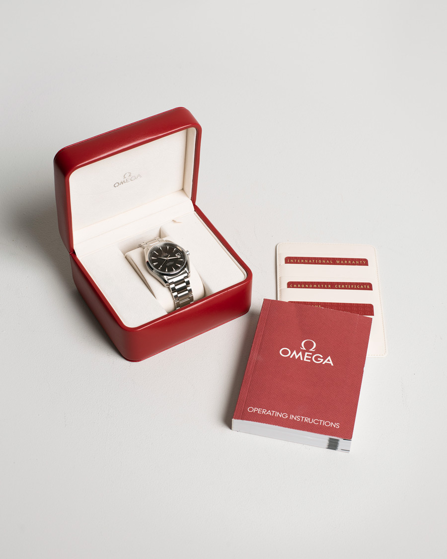 Herre | Omega Pre-Owned Seamaster Aqua Terra 231.13.42.21.06.001 Steel Grey | Omega Pre-Owned | Seamaster Aqua Terra 231.13.42.21.06.001 Steel Grey