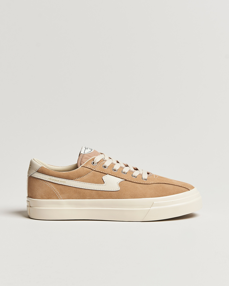 Herre | Stepney Workers Club Dellow S-Strike Suede Sneaker Earth/Ecru | Stepney Workers Club | Dellow S-Strike Suede Sneaker Earth/Ecru