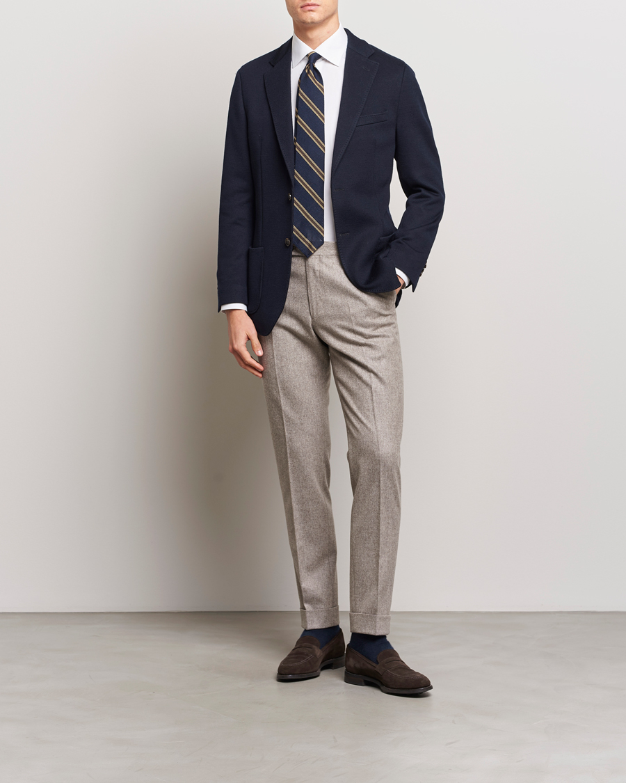 Herre | Blazere & jakker | Morris Heritage | Mike Knitted Blazer Navy