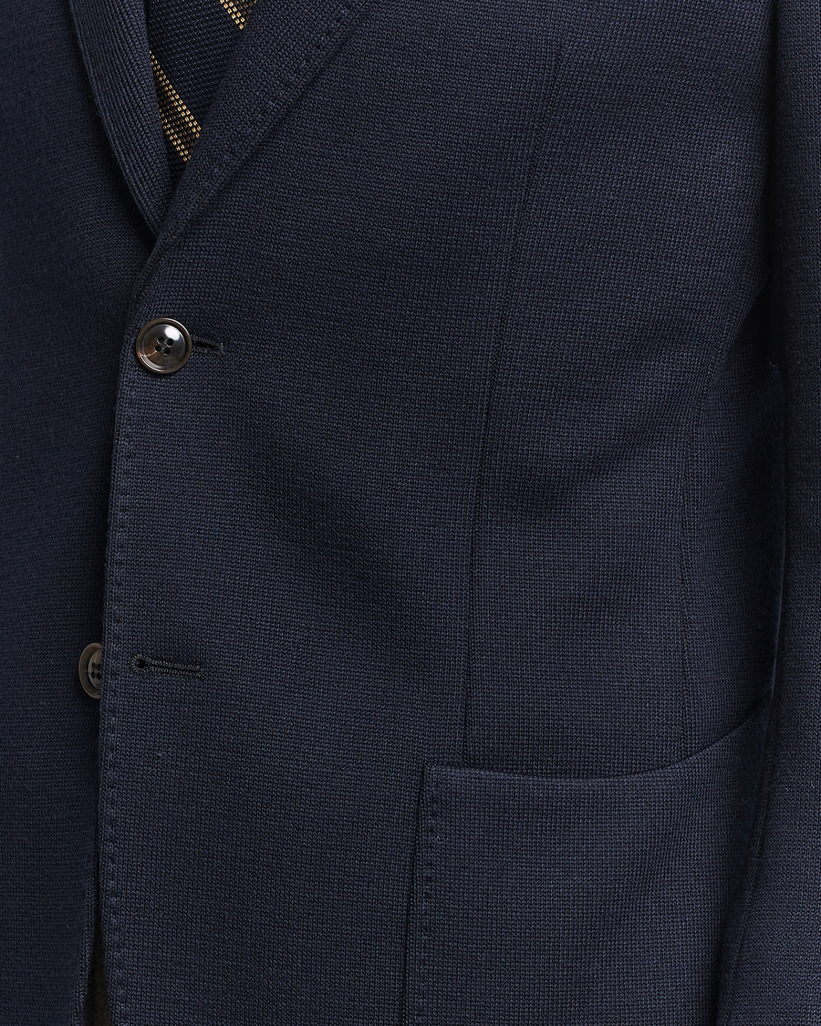 Herre | Blazere & jakker | Morris Heritage | Mike Knitted Blazer Navy
