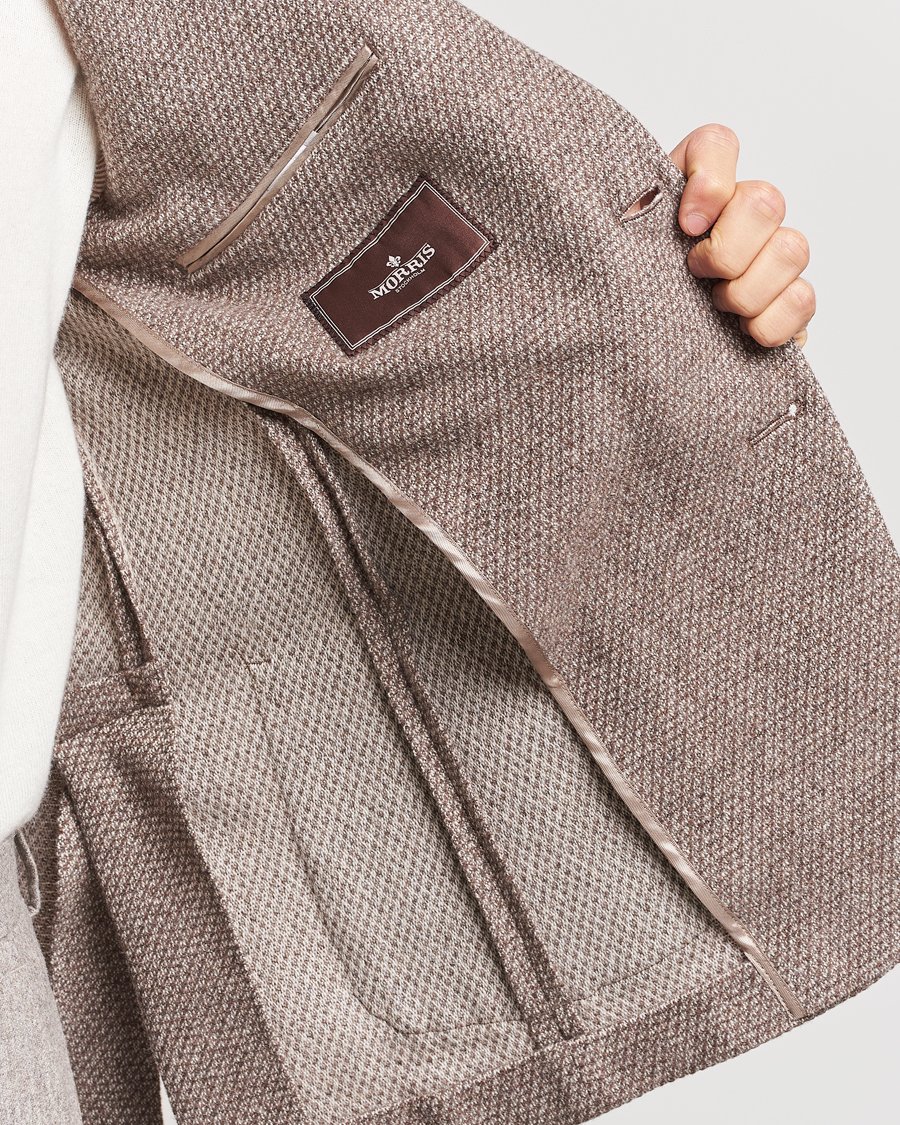 Herre | Blazere & jakker | Morris Heritage | Mike Soft Wool Blazer Brown