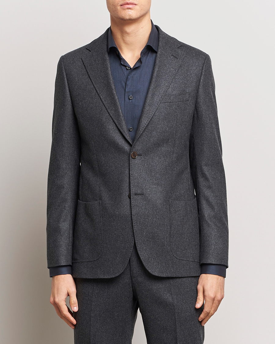 Herre | Morris Heritage | Morris Heritage | Mike Flannel Blazer Grey