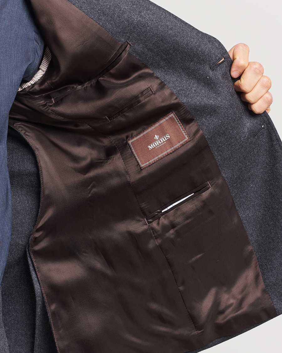 Herre | Blazere & jakker | Morris Heritage | Mike Flannel Blazer Grey
