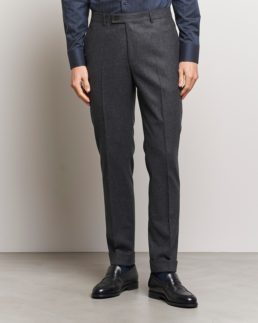 Herre |  | Morris Heritage | Jack Flannel Trousers Grey