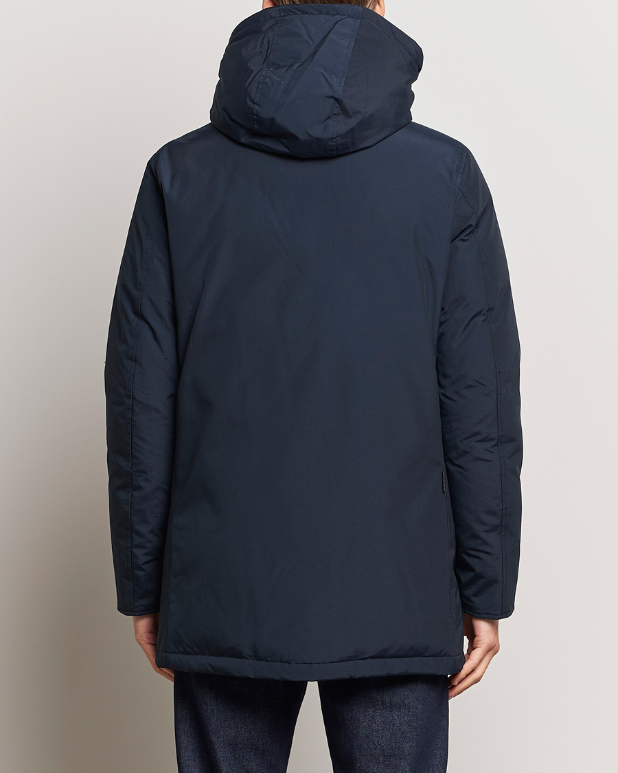 Herre | Jakker | Woolrich | Arctic Parka No Fur Melton Blue