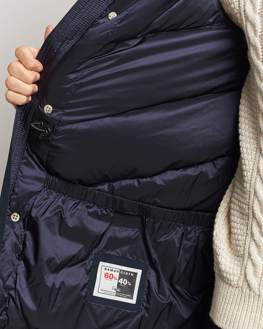 Herre | Jakker | Woolrich | Arctic Parka No Fur Melton Blue