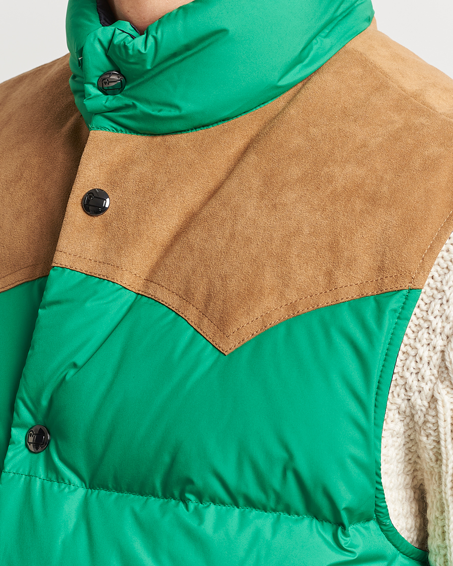 Herre | Jakker | Woolrich | Western Down Vest Kelly Green