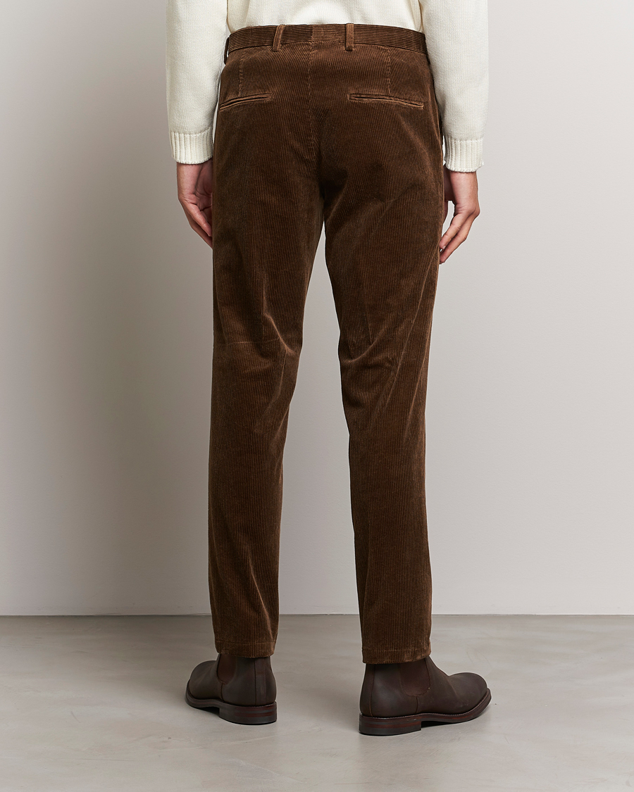 Herre | Bukser | Oscar Jacobson | Denz Corduroy Trousers Camel