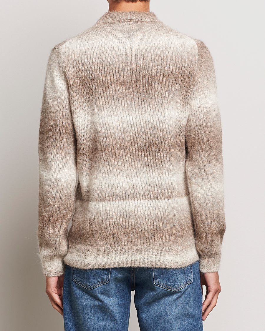 Herre | Trøjer | Oscar Jacobson | Valter Alpaca Knitted Sweater Beige