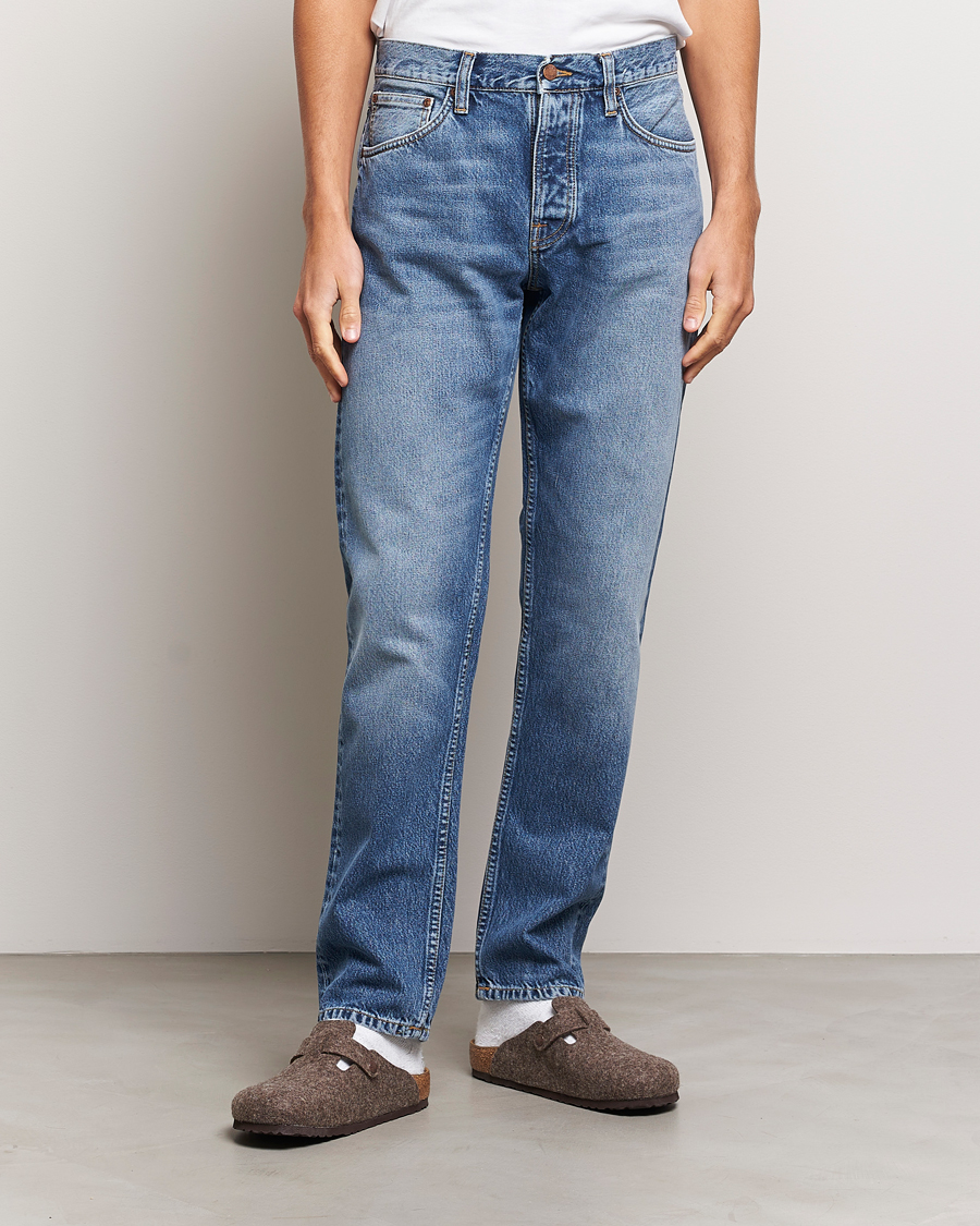 Herre | Jeans | Nudie Jeans | Steady Eddie II Jeans Blue Tornado