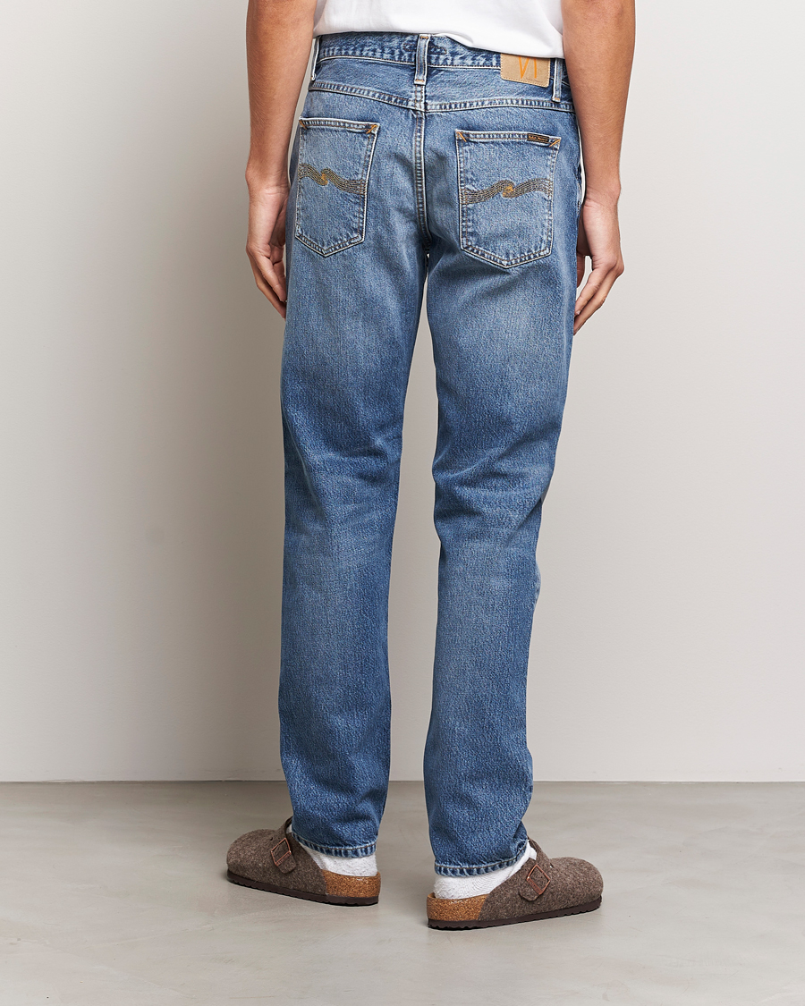 Herre | Jeans | Nudie Jeans | Steady Eddie II Jeans Blue Tornado