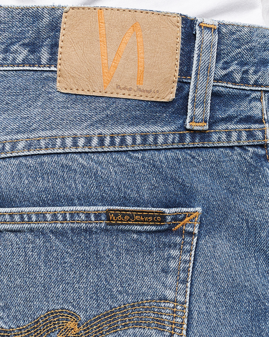 Herre | Jeans | Nudie Jeans | Steady Eddie II Jeans Blue Tornado
