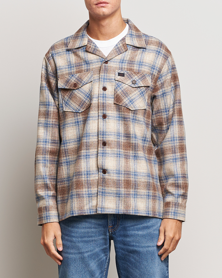 Herre | Skjorter | Nudie Jeans | Vincent Wool Checked Overshirt Multi