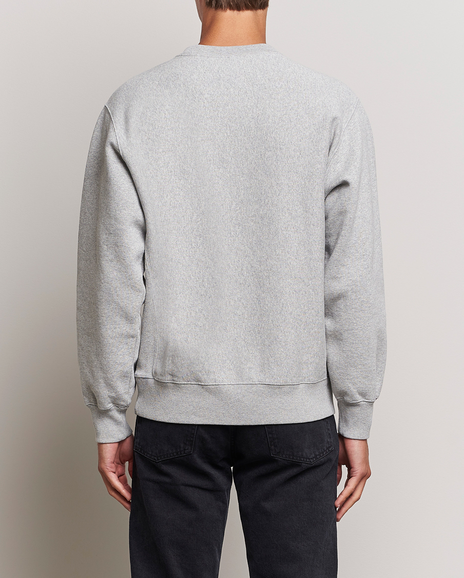 Herre | Trøjer | Nudie Jeans | Hasse Crew Neck Sweatshirt Grey Melange