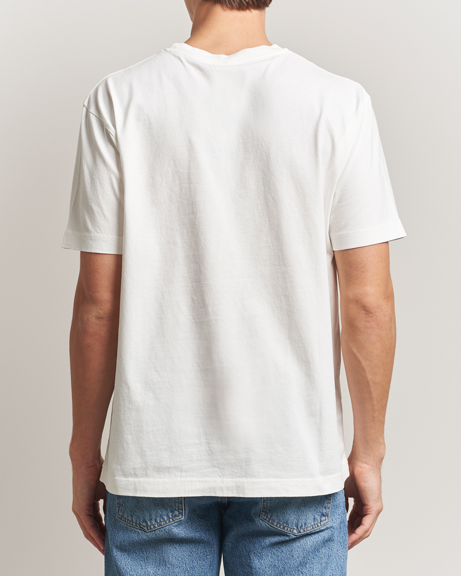 Herre | T-Shirts | Nudie Jeans | Uno Everyday Crew Neck T-Shirt Chalk White