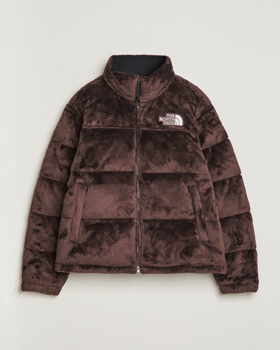 Herre |  | The North Face | 1996 Retro Nuptse Fleece Velour Jacket Coal Brown