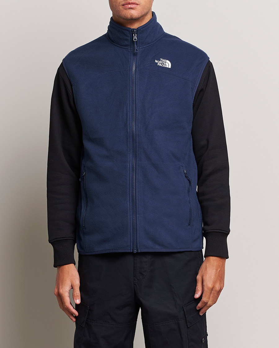 Herre | The North Face | The North Face | 100 Glacier Vest Summit Navy