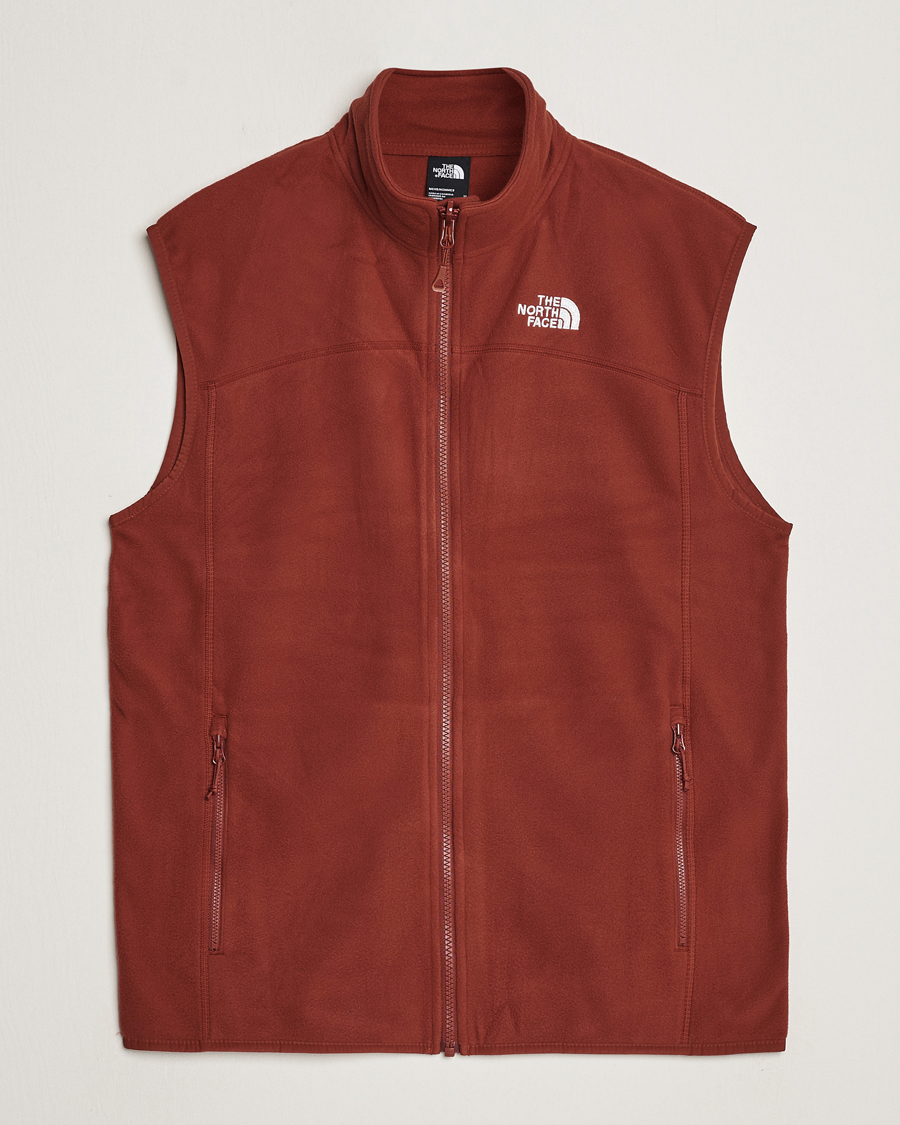 Herre | Trøjer | The North Face | 100 Glacier Vest Brandy Brown