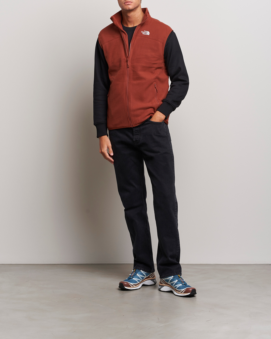 Herre | Trøjer | The North Face | 100 Glacier Vest Brandy Brown