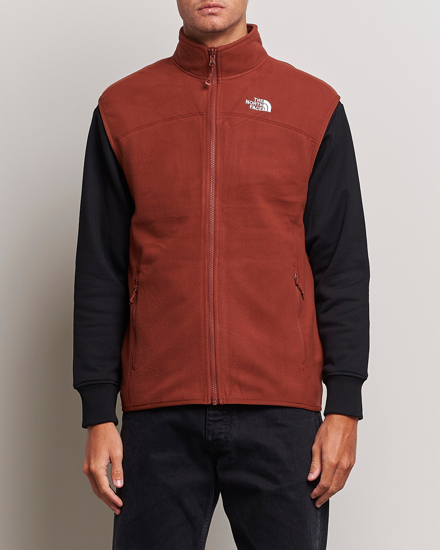 Herre | Trøjer | The North Face | 100 Glacier Vest Brandy Brown